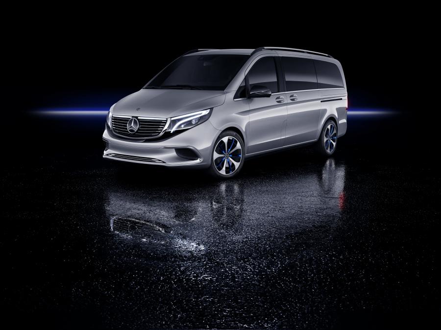  Mercedes-Benz Concept EQV (W447) 2019 года  (фото 5 из 31)